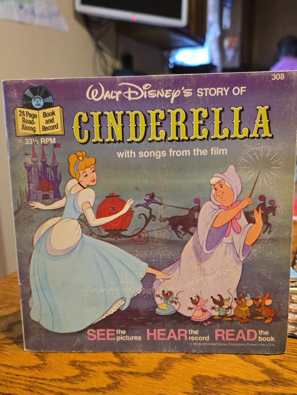 Cinderella Book and Record